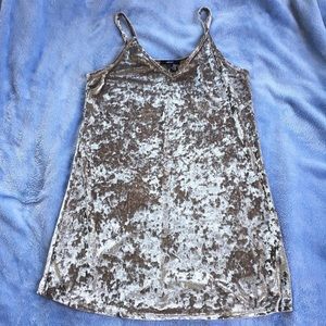 F21 Crushed Velvet Tank